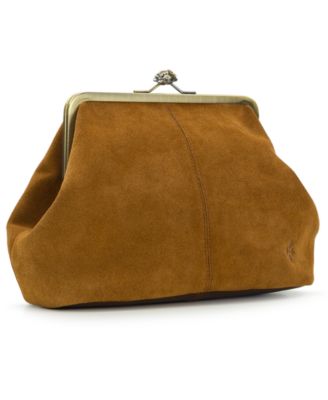 Patricia Nash - Suede Sofia Frame Kiss-Lock Bag