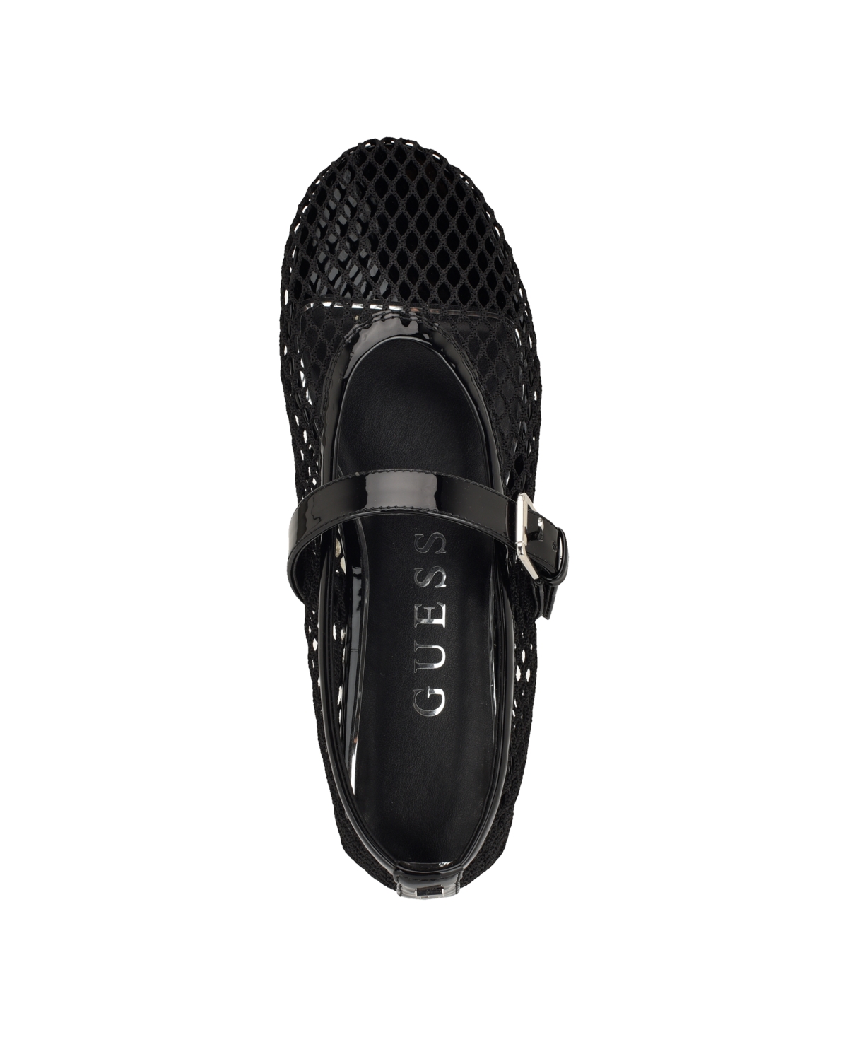 Guess Women's Paxey Mesh Mary Jane Flats