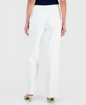 Women's High-Rise Wide-Leg Ankle Pants