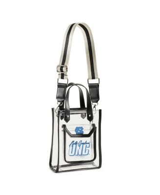 North Carolina Tar Heels Clear Stadium Coin Pouch with Crossbody Purse