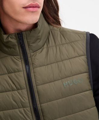 Men's Barvino2435 Slim-Fit Quilted Full-Zip Liner Vest