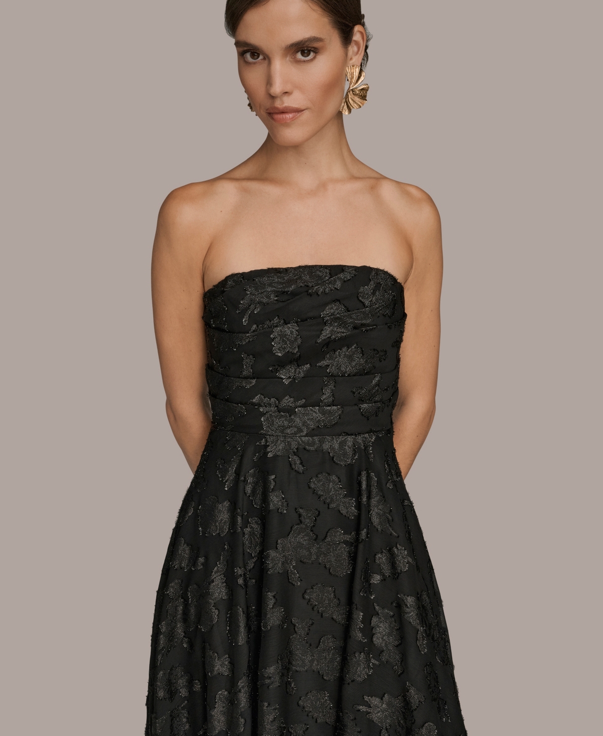 Donna Karan New York Women's Strapless Ball Gown