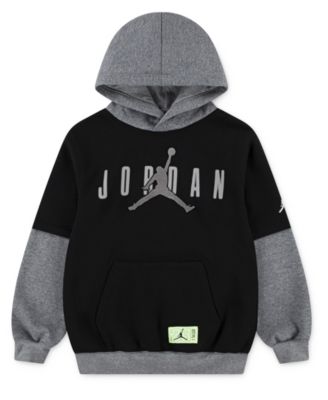 Boys' 8-20 MJ Future Flight Drop Shoulder Long-Sleeve Hoodie