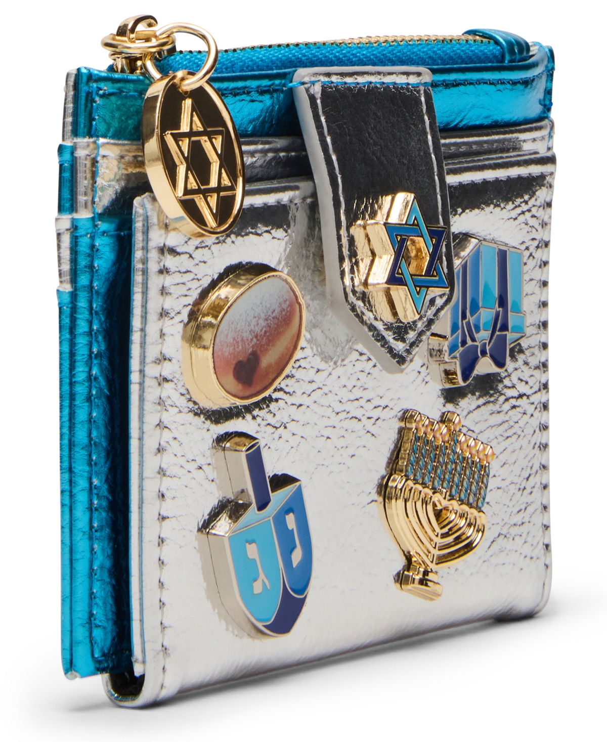 Betsey Johnson Candy Bifold Wallet In Blue