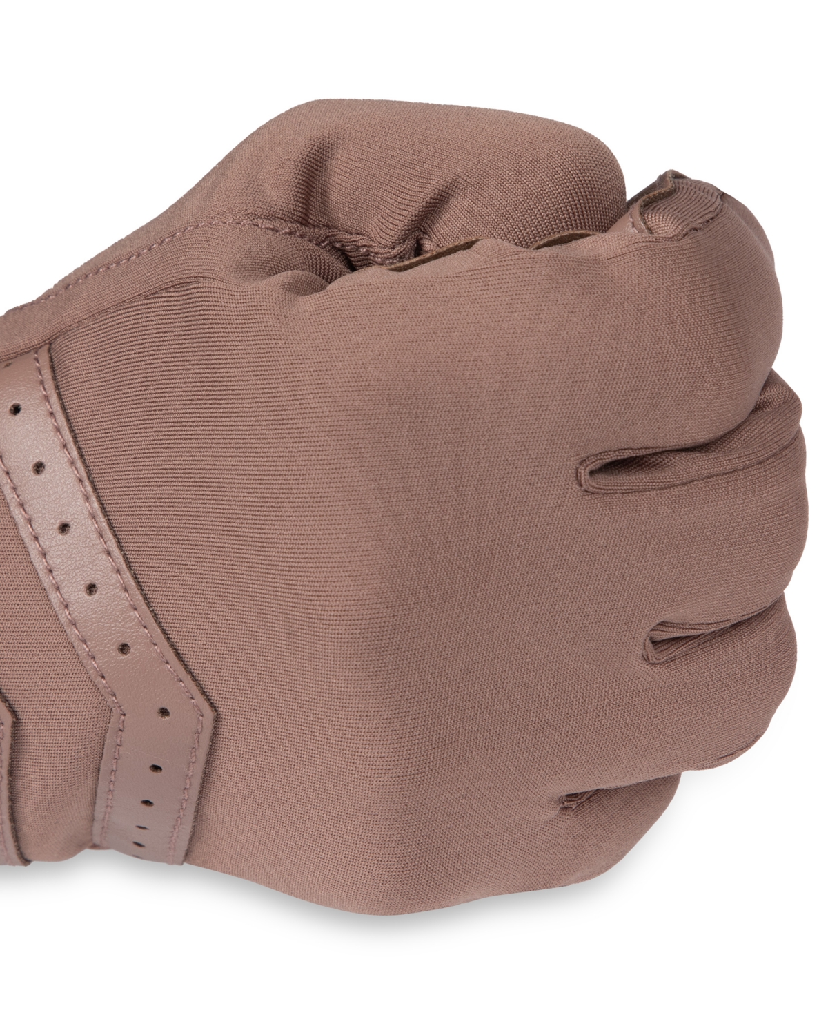 Isotoner Signature Women's Rib-knit Fleece-lined Gloves In Brown