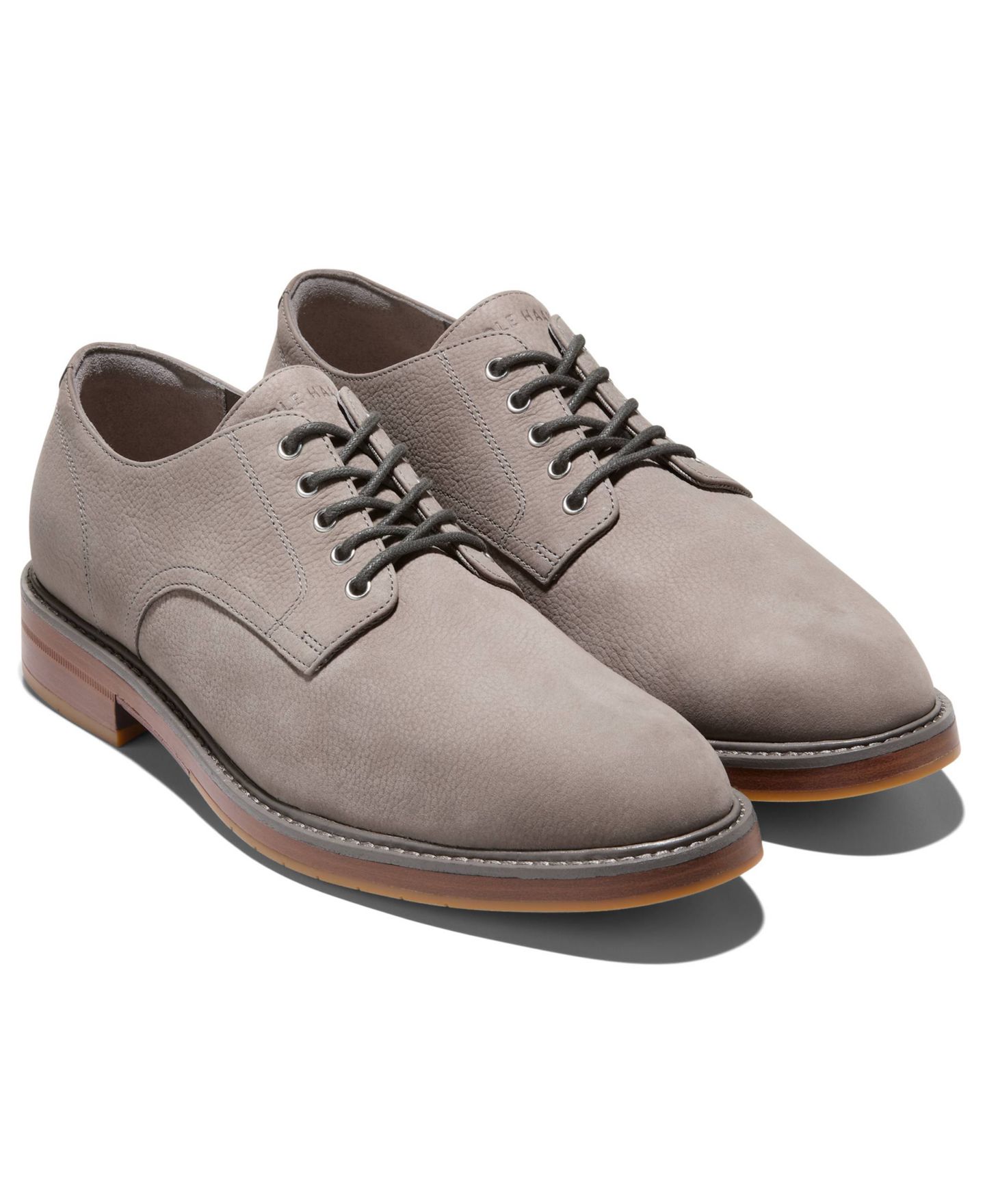 Обувь Cole Haan Men's Judson Grand Plain Toe Oxford, цвет: Ironstone — фото 5