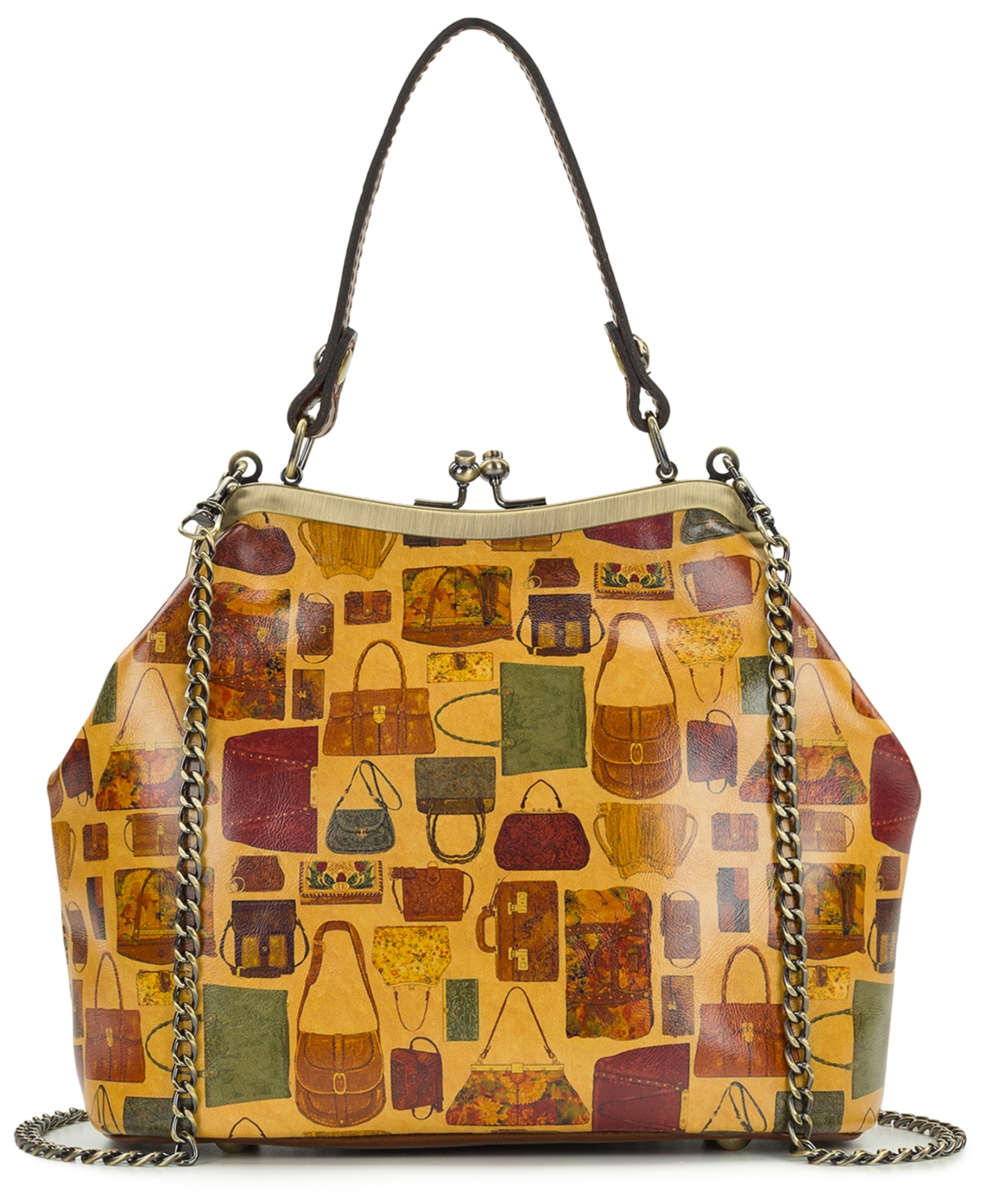 Patricia Nash Laureana Small Frame Bag In Multi