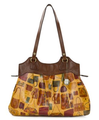 Napoli Extra-Large Leather Satchel Bag