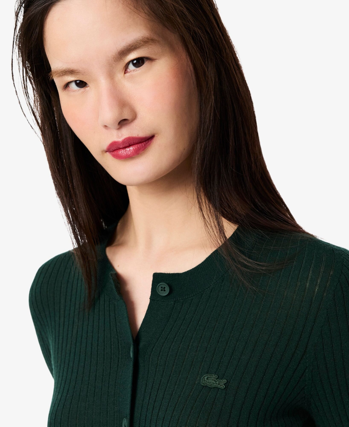 Lacoste Usa Women's Crewneck Sweater