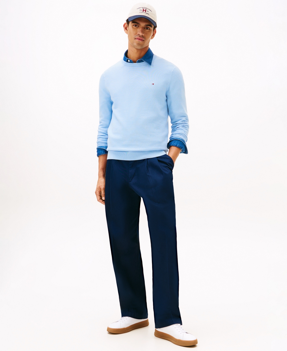 Tommy Hilfiger Men's Crewneck Seasonal Sweater