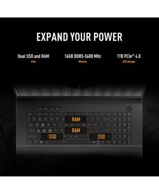 TUF Gaming A18 FA808UH 18" WUXGA 144Hz Gaming Laptop, AMD Ryzen 7 260 3.8GHz, 16GB RAM, 1TB SSD, NVIDIA GeForce RTX 5050 8GB, Windows 11 Home