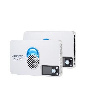 Pano 60c 60W RGBWW LED 2-Light Panel Kit, Cameras