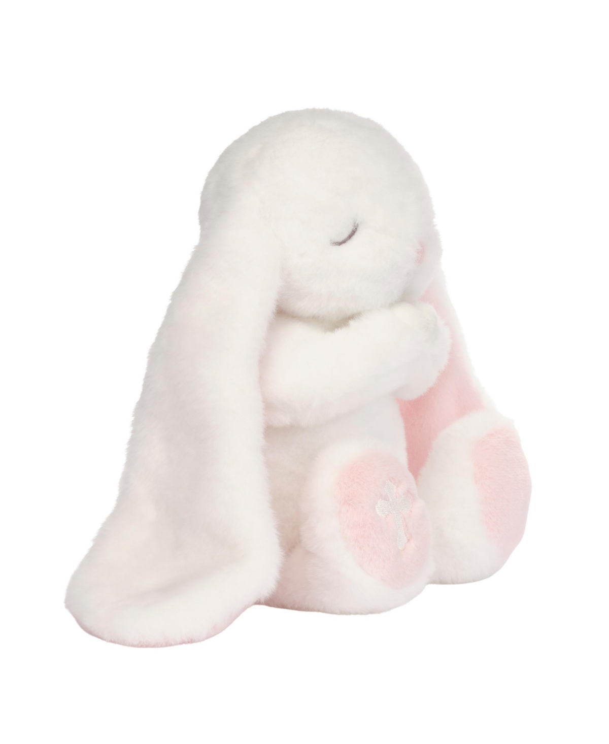Lambs & Ivy Heaven Sent Baptism White Plush Bunny Stuffed Animal Toy - Precious