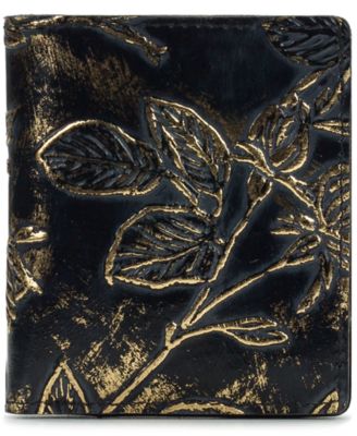 Patricia Nash - Linette Bark Leaves Snap Wallet