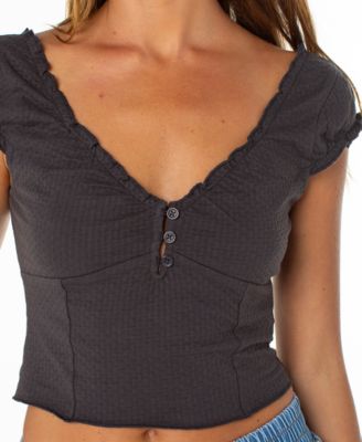 Women's Moonglow Short Sleeve Knit Top