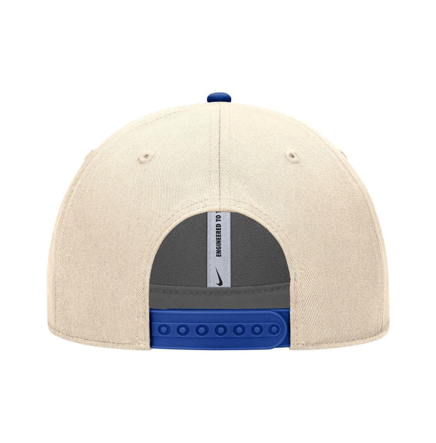 Мужская кепка Nike Natural Boise State Broncos Rise Dri-FIT Adjustable Hat — фото 2