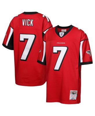 Mitchell & Ness - Big Boys and Girls Michael Vick Red Atlanta Falcons 2003 Legacy Retired Player Jersey