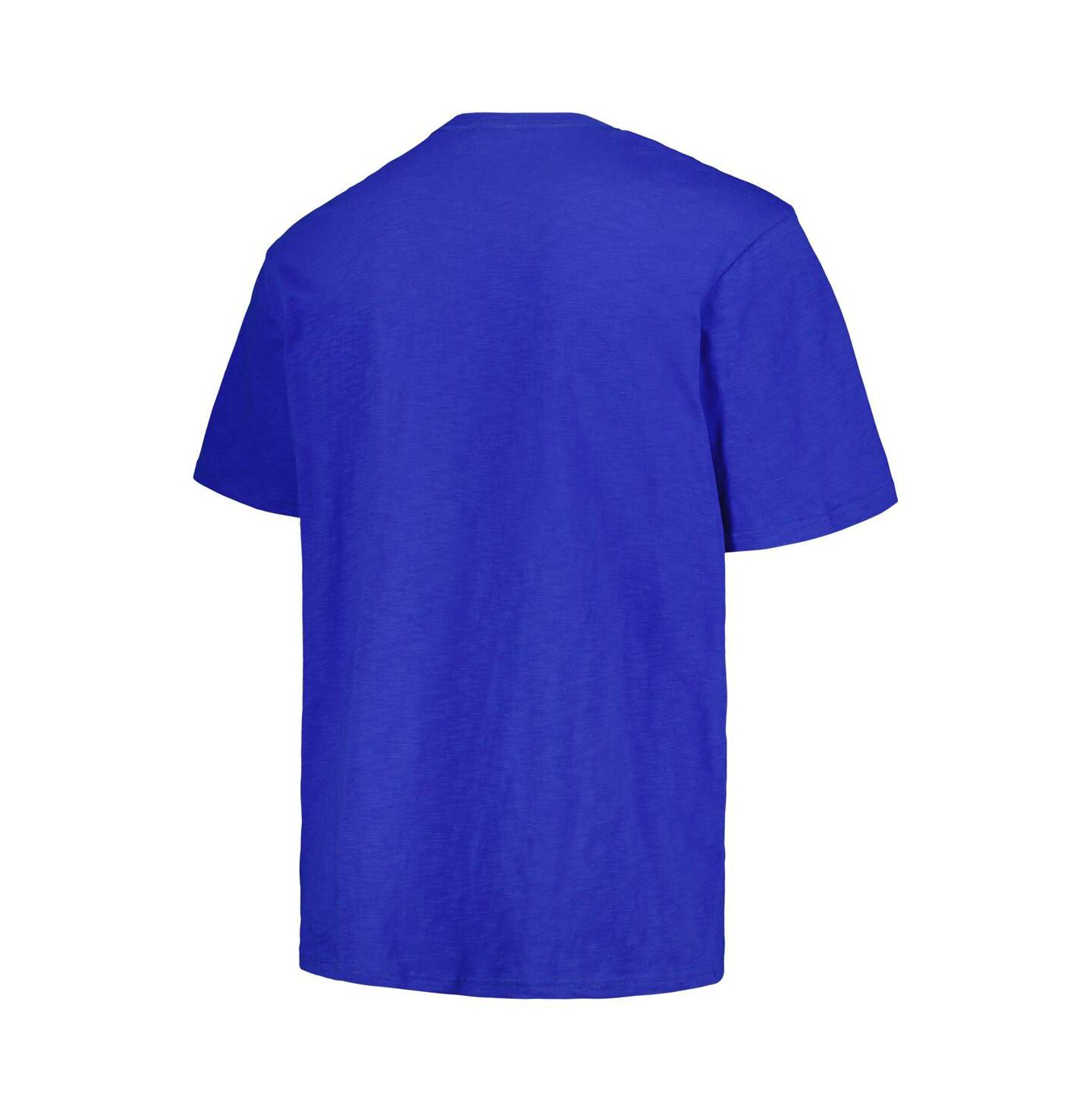 Мужская футболка Mitchell & Ness Blue St. Louis Blues Legendary Slub — фото 3