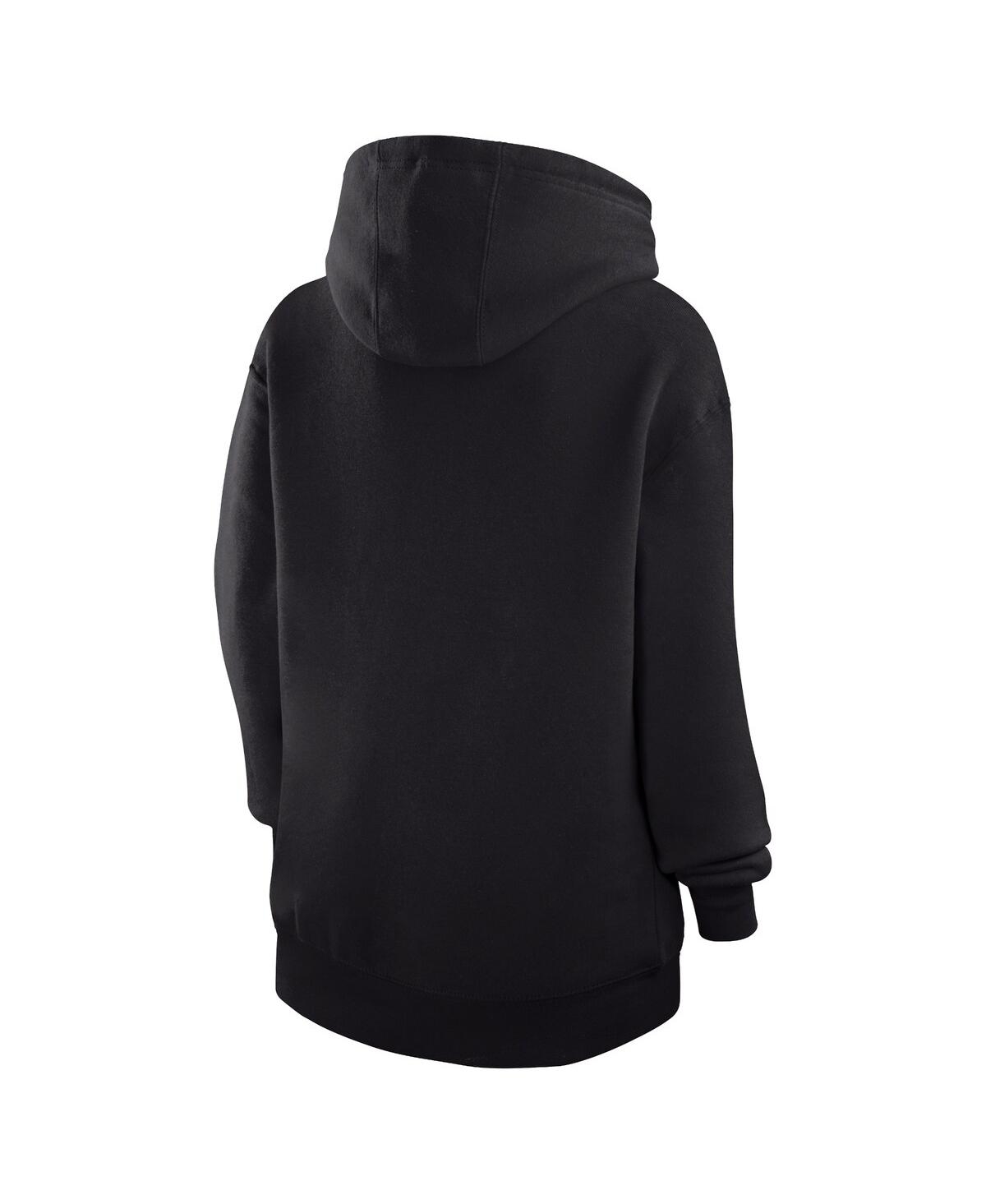 G-iii 4her By Carl Banks Women's Black San Diego Padres City Graphic Pullover Hoodie In Black