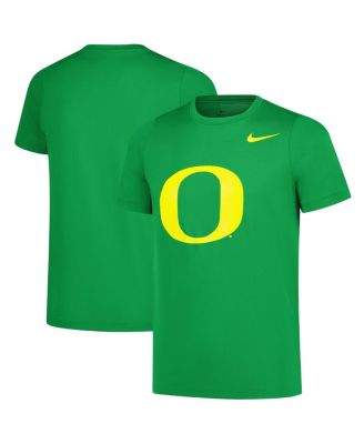 Nike - Big Boys and Girls Green Oregon Ducks Logo Legend Dri-FIT T-Shirt