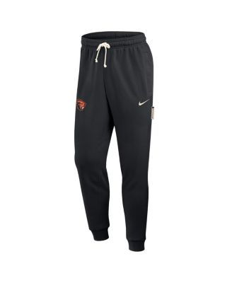 Men's Black Oregon State Beavers 2025 Sideline Standard Issue Dri-FIT Taper Sweatpants