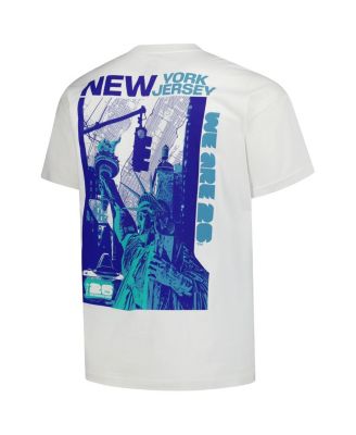 Men's Cream 2026 FIFA World Cup New York Host City Local Oversized T-Shirt