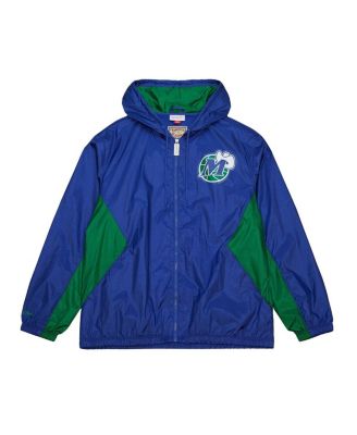 Men's Blue Dallas Mavericks Playmaker Full-Zip Windbreaker Jacket