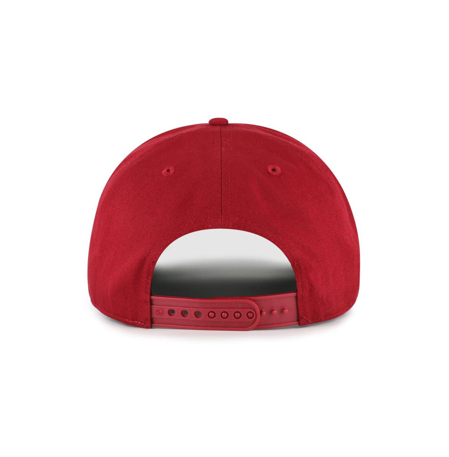 Мужская кепка '47 Brand Garnet South Carolina Gamecocks Rope Hitch Adjustable Hat — фото 2