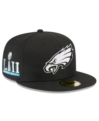 x Alpha Industries Men's Black Philadelphia Eagles 59FIFTY Fitted Hat