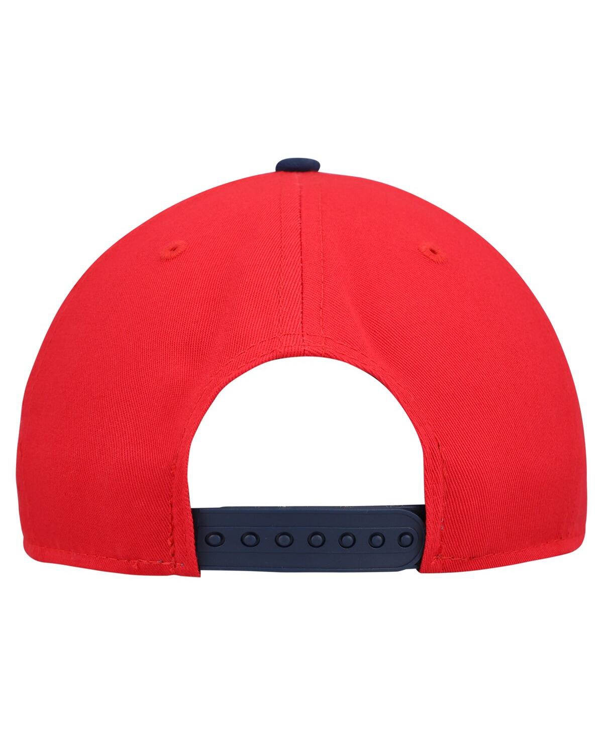 New Era Men's Red Indiana Fever Bold Arch Coolera 9forty A-frame M-crown Adjustable Hat In Red