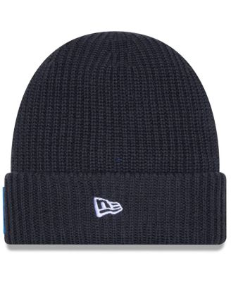 Men's Charcoal Detroit Lions 2025 Sideline Cold Weather Cuffed Knit Hat