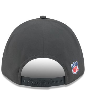 Men's Charcoal Detroit Lions 2025 Sideline Cold Weather 9FORTY M-Crown Adjustable Hat