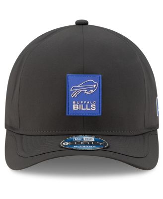 Men's Charcoal Buffalo Bills 2025 Sideline Cold Weather 9FORTY M-Crown Adjustable Hat