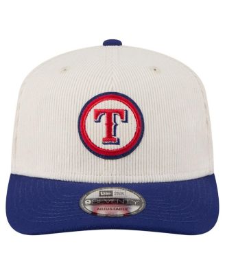 Men's Cream Texas Rangers Loyal 9SEVENTY Adjustable Hat
