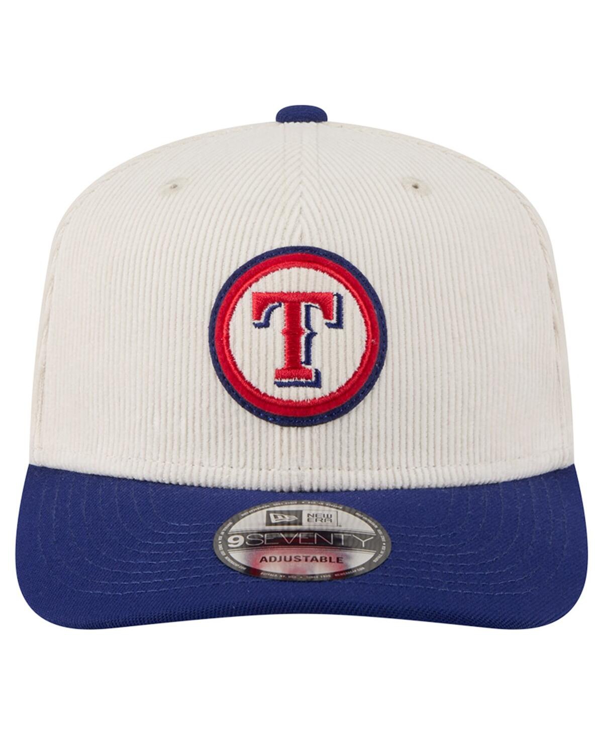 New Era Men's Cream Texas Rangers Loyal 9SEVENTY Adjustable Hat