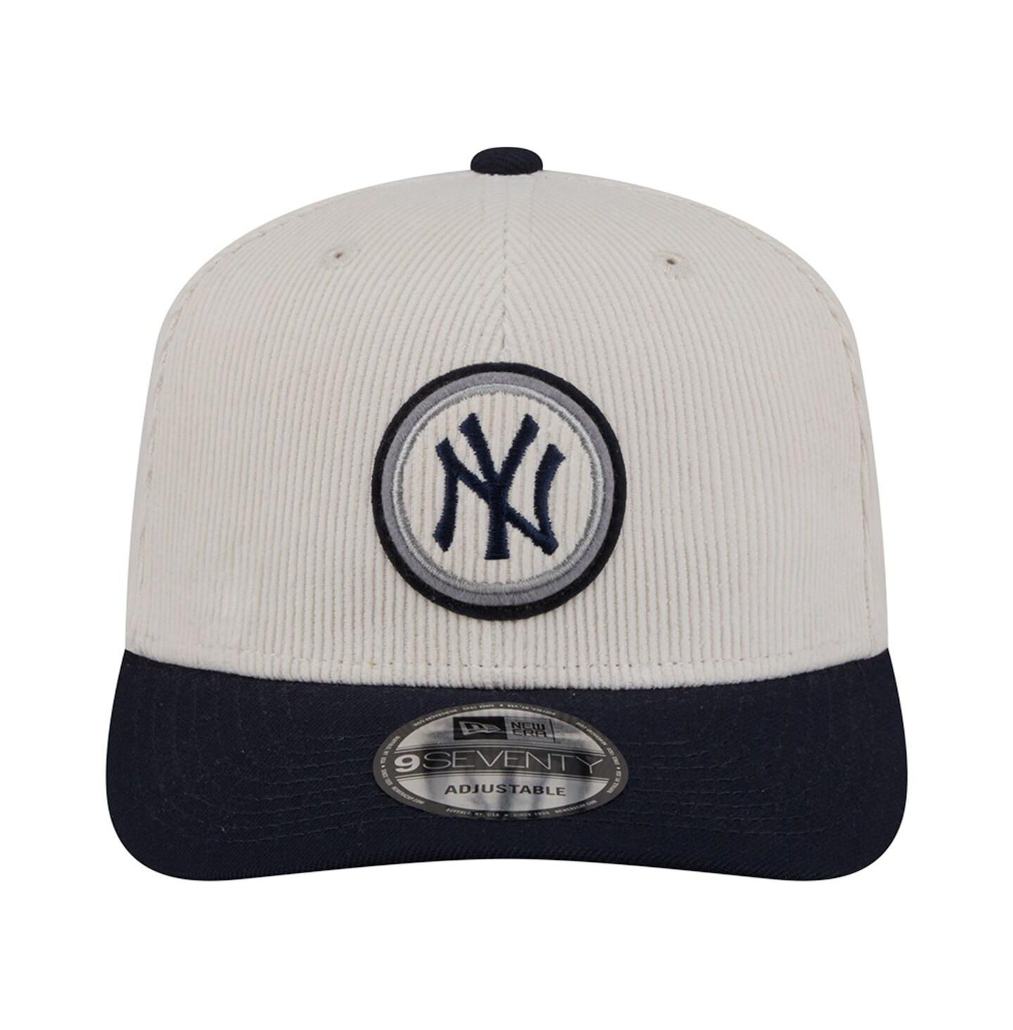 Мужская кепка New Era Cream New York Yankees Loyal 9SEVENTY Adjustable Hat — фото 3