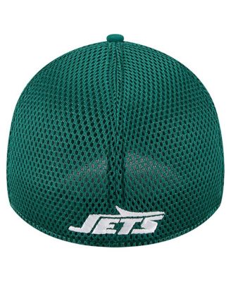 Men's Green New York Jets Outline 39THIRTY Flex Hat