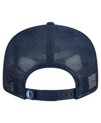 Men's Blue/Navy Dallas Mavericks Outdoor Split Panel 9FIFTY Snapback Hat