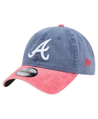 New Era - Men's Navy/Red Atlanta Braves Select 9TWENTY Adjustable Hat