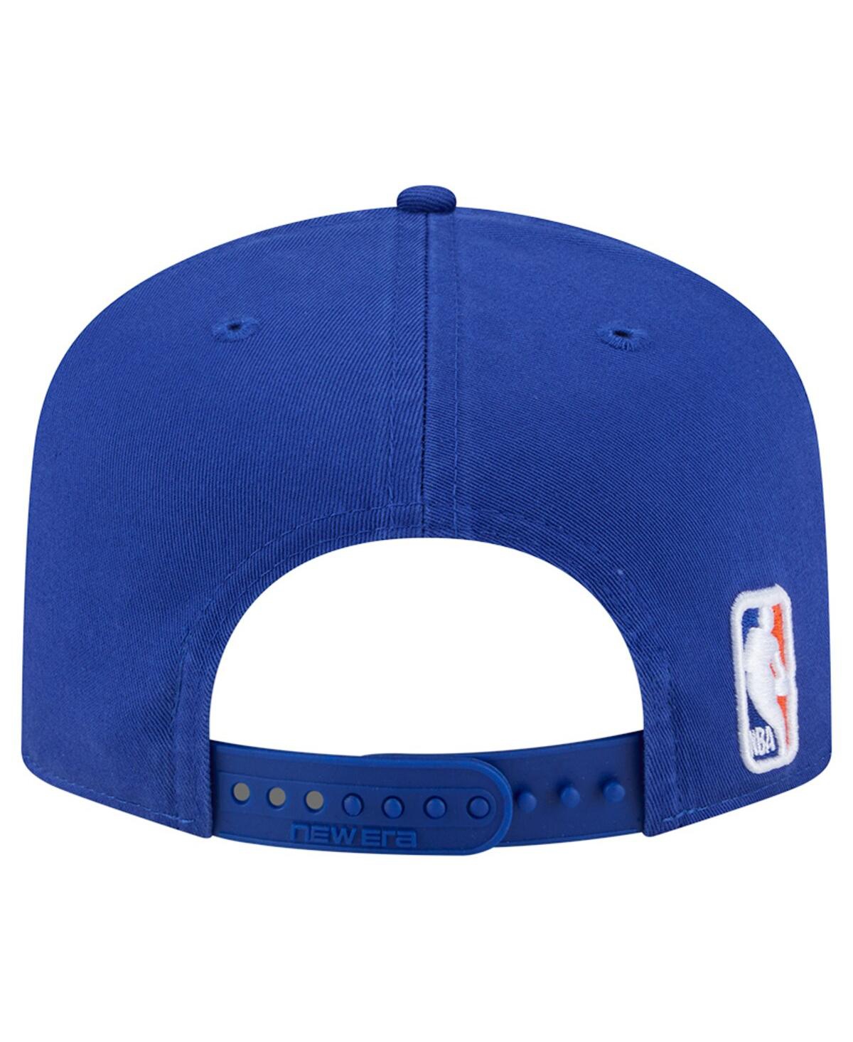 New Era Men's Royal New York Knicks Cotton 19twenty Adjustable Hat In Blue