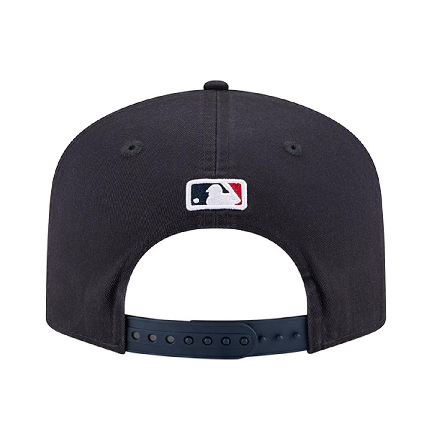 Мужская кепка New Era Navy Boston Red Sox Team 19TWENTY Adjustable Hat — фото 4