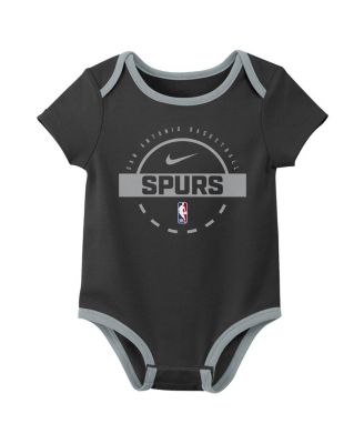 Baby Boys and Girls 2-Piece San Antonio Spurs Bodysuit Set