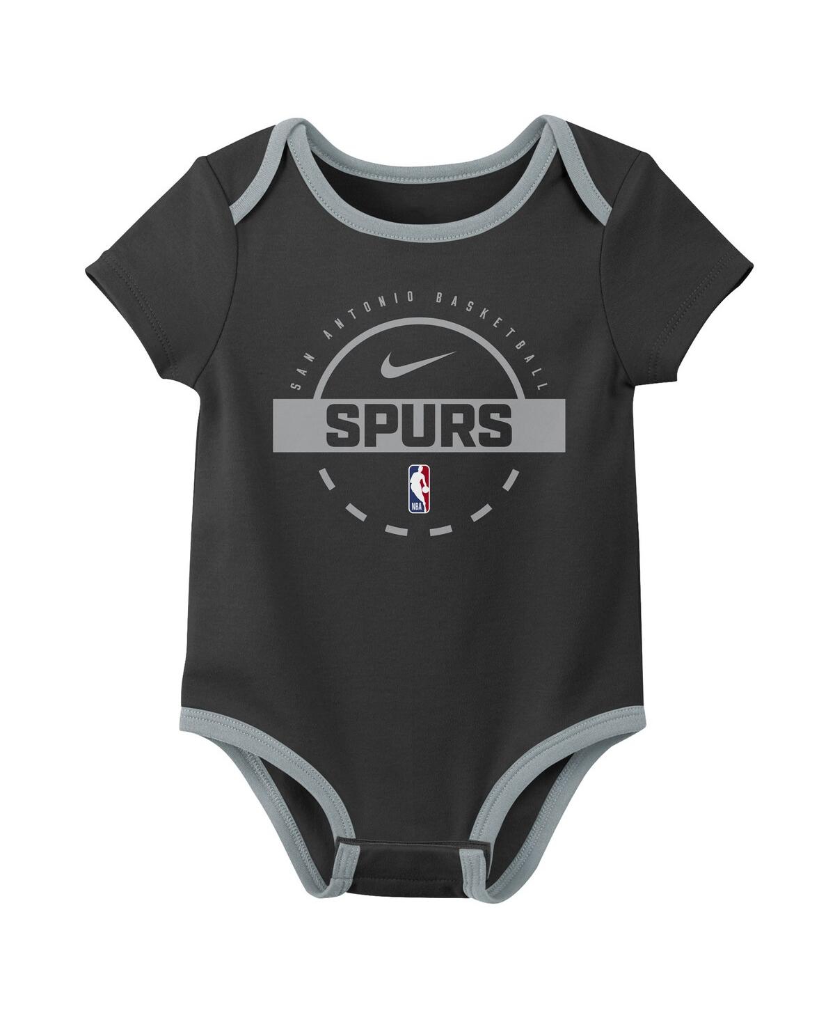 Nike Baby Boys and Girls 2-Piece San Antonio Spurs Bodysuit Set