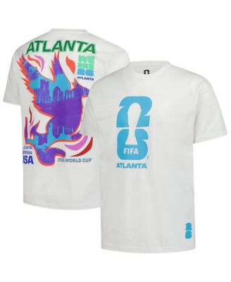 Outerstuff - Men's Cream 2026 FIFA World Cup Atlanta Host City Local Oversized T-Shirt