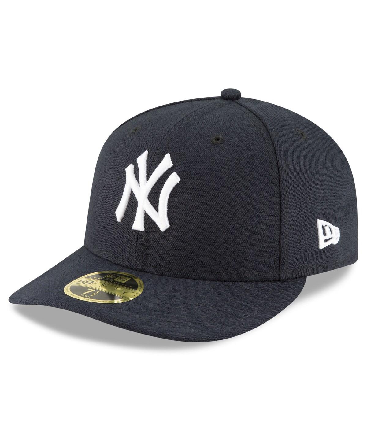 New Era Men's Navy York Yankees 2025 Mlb Postseason Side Patch Low Profile 59FIFTY Fitted Hat