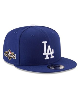 New Era - Men's Royal Los Angeles Dodgers 2025 MLB Postseason Side Patch 9FIFTY Snapback Hat