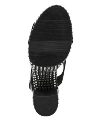 Women's Hayylo Embellished Block Heel Sandals, Macy's Exclusive