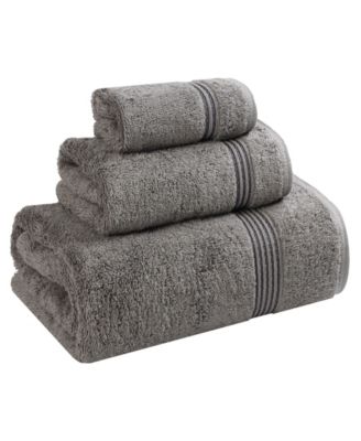 Solid Quick Drying Egyptian Cotton 3-Piece Bath Towel Set