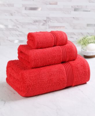Solid Quick Drying Egyptian Cotton 3-Piece Bath Towel Set