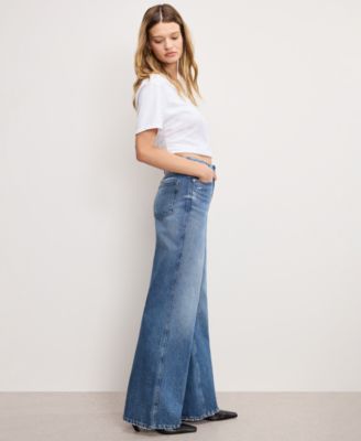 Women's Good Wide Leg High-Rise Jeans, Regular and Plus